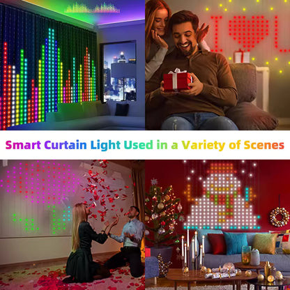 400 LEDs Smart Curtain Lights